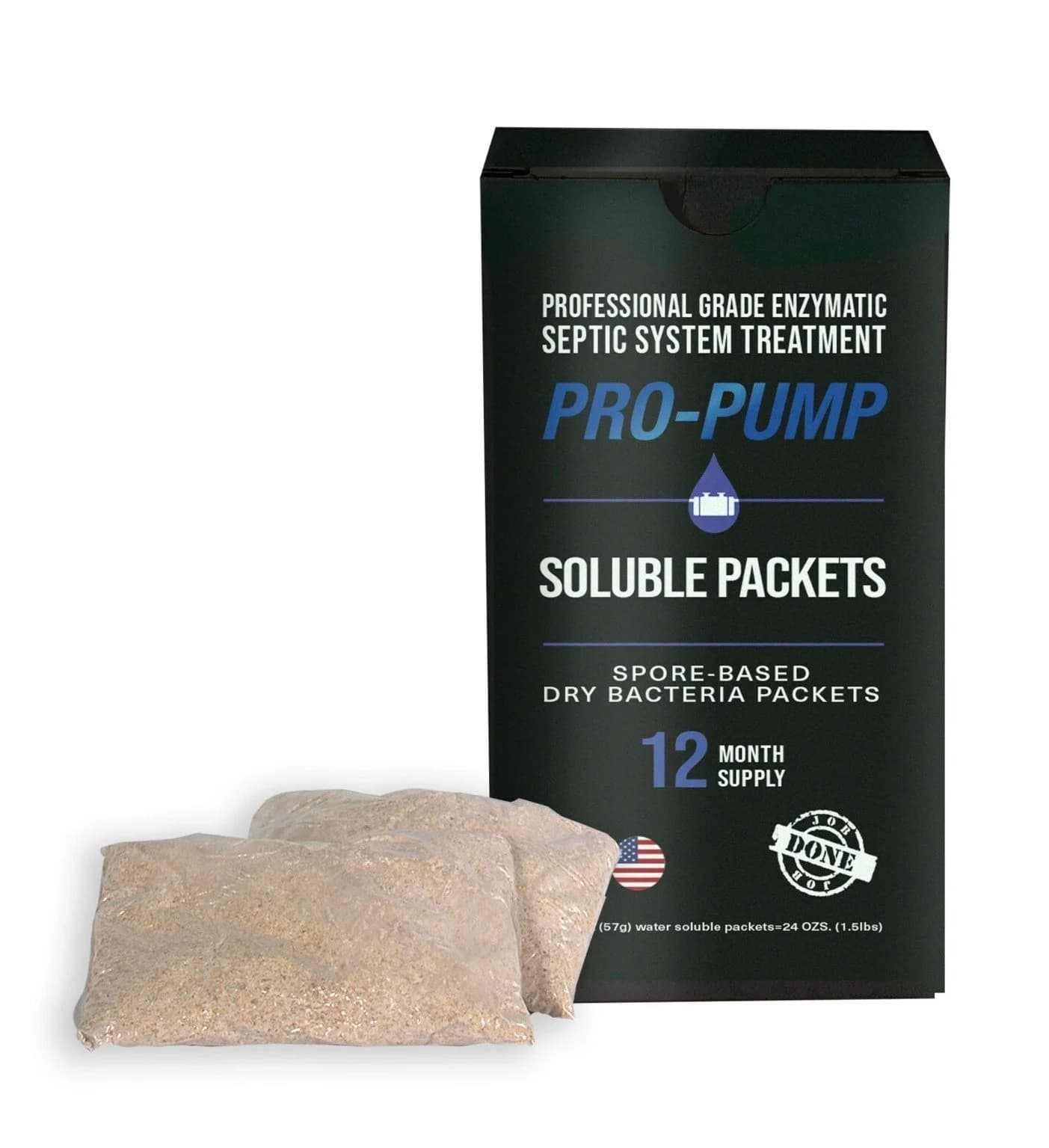 Pro-Pump® Septic Sachets (12 Pack)